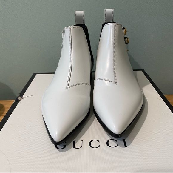 Gucci Cordovan Lux Ankle Boots Booties - Picture 4 of 13
